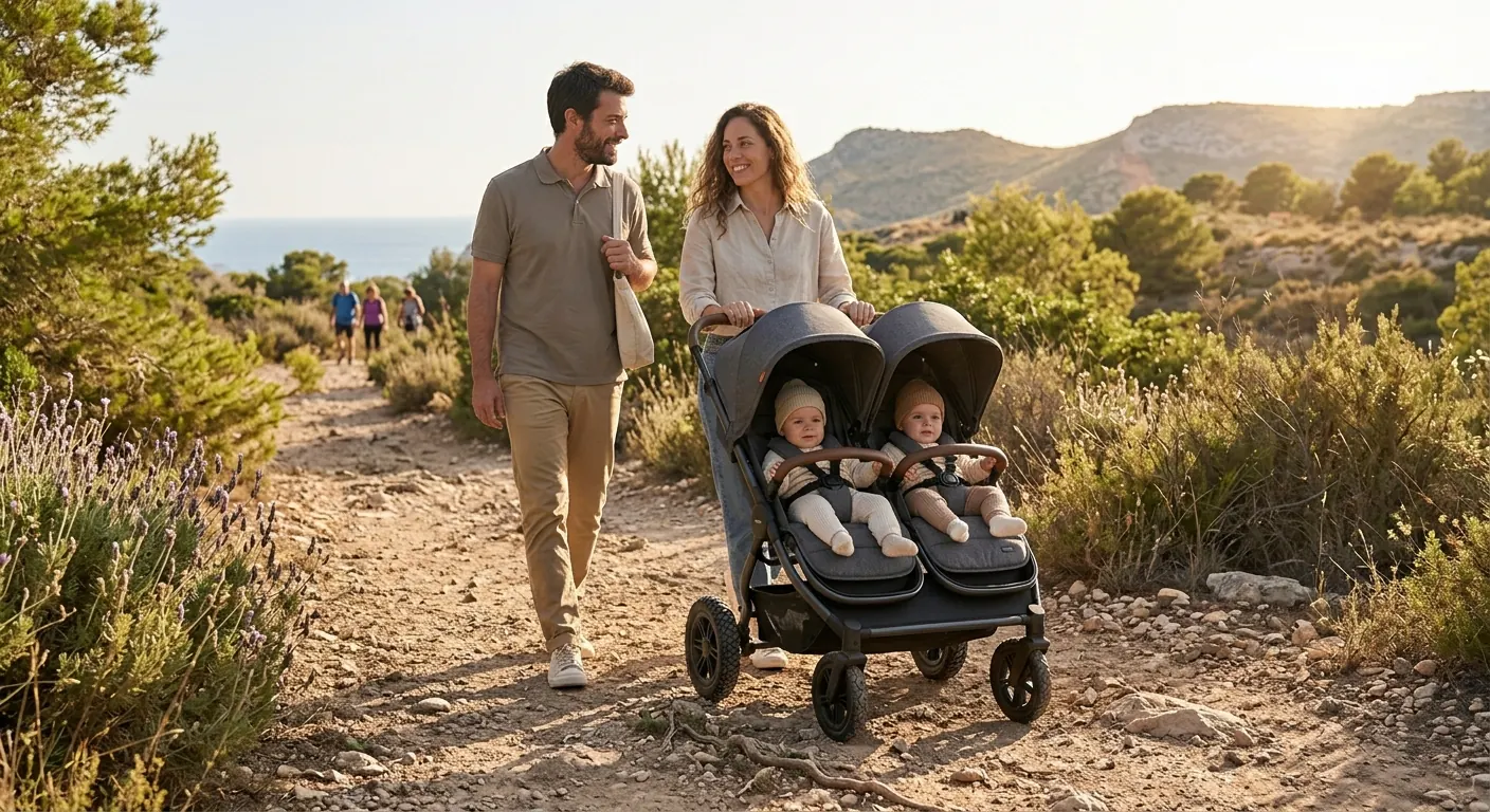 Carrito todoterreno para bebé