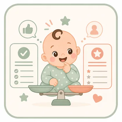 Ilustración sobre comparaciones útiles