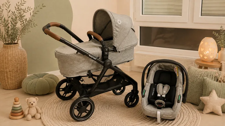 Maxi-Cosi Zelia S Trio con capazo y portabebés